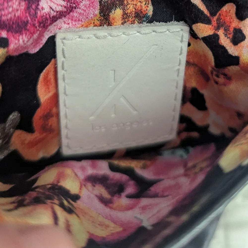 KAIA Los Angeles Leather Crossbody Pouch Phone Bag